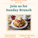 SUNDAY BRUNCH: Engineer Week 2022 Kick-Off